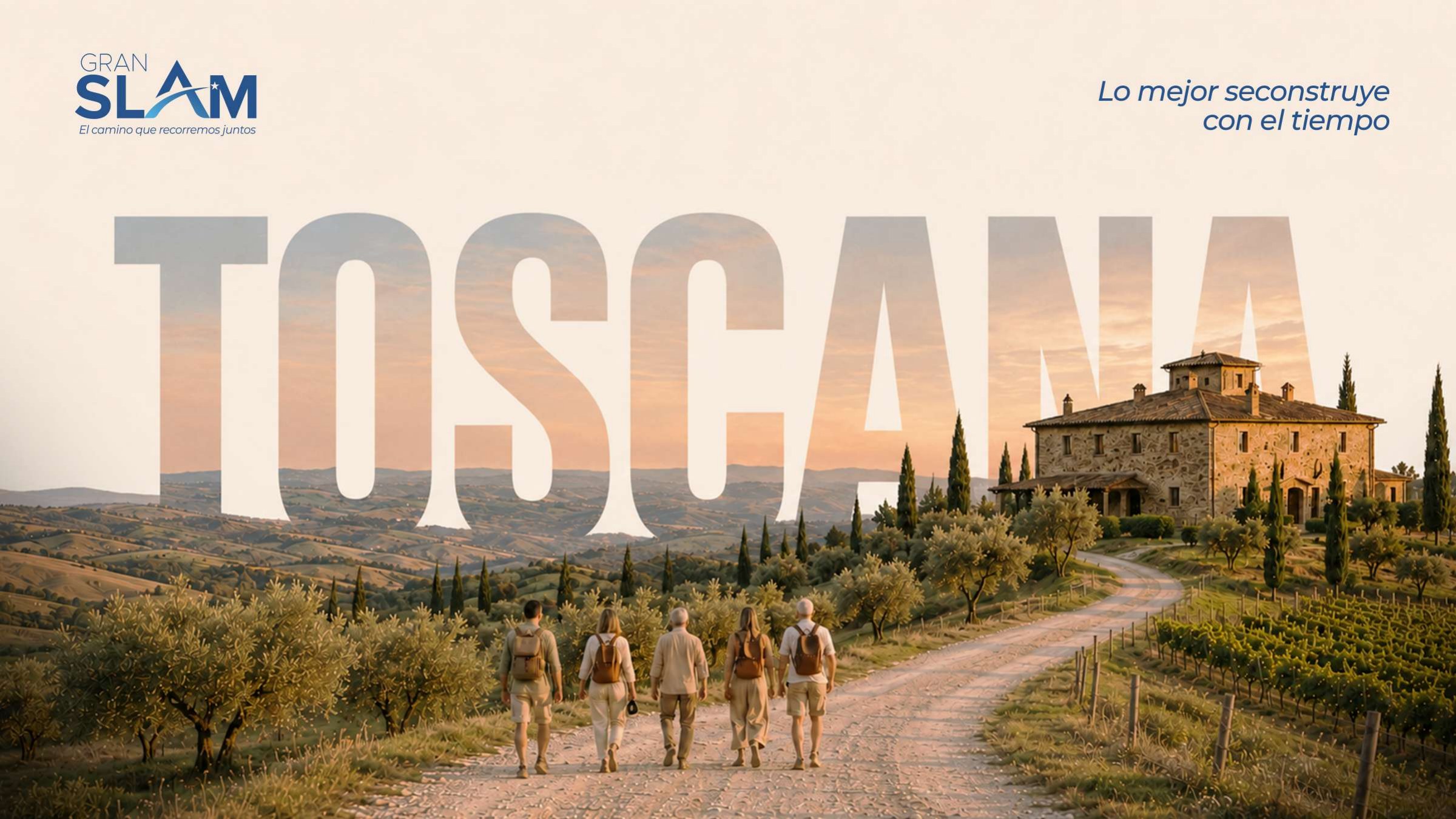 Gráfico de campaña Gran Slam para Toscana